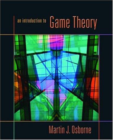 Cover of An Introduction to Game Theory