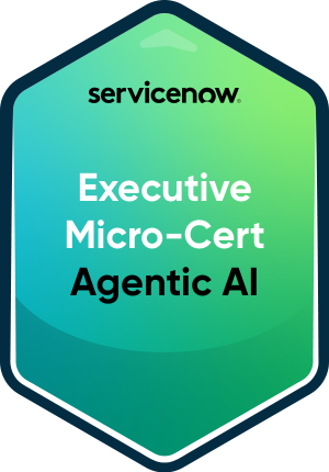 Agentic AI Executive badge